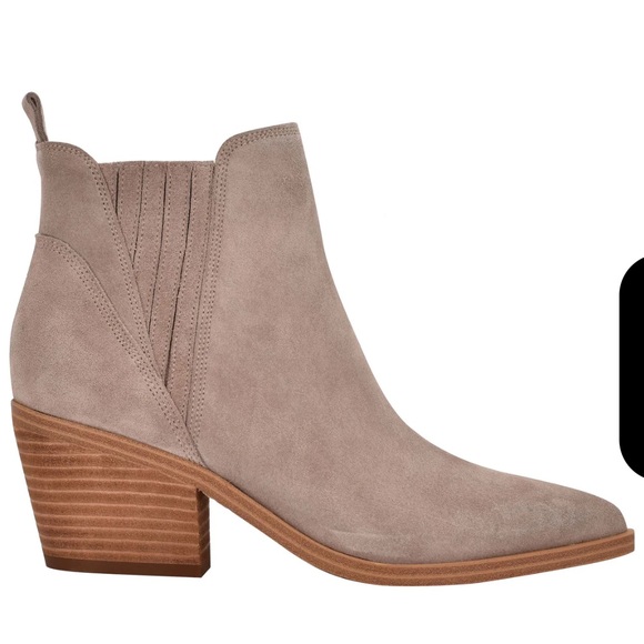 Marc Fisher Teona Pointy Toed Chelsea Booties - Picture 1 of 6